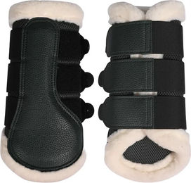 HKM Comfort Premium Mesh Gamaschen für Pferde aus Kunstleder – Bild 1 von 1