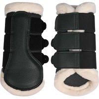Produktbild von HKM Comfort Premium Mesh Gamaschen für Shetty Pferde aus Kunstleder