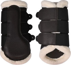 HKM Comfort Premium Mesh Gamaschen für Shetty Pferde aus Kunstleder – Bild 1 von 1