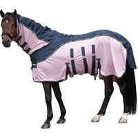 Produktbild von HKM Comfort Rain Fliegendecke für Pferde Blau 125 cm