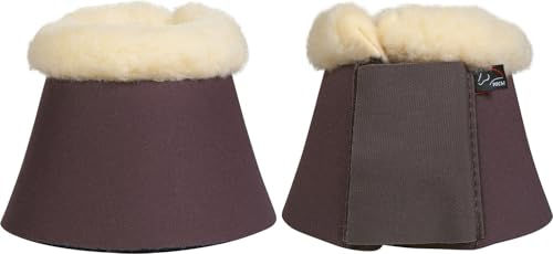 HKM Comfort Softopren Hufglocken mit Polsterung für Ponys in Dunkelbraun – Bild 1 von 2