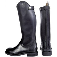Produktbild von HKM Córdoba Reitstiefel für Kinder aus Leder in Schwarz wasserdicht