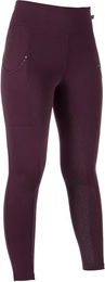 HKM Cosy II Reithose für Mädchen mit Full Grip in Rot für Kinder 13/14 Jahre – Bild 1 von 1