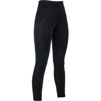 Produktbild von HKM Cosy II Reithose für Mädchen mit Full Grip in Schwarz für Winter und Kinder 9/10 Jahre