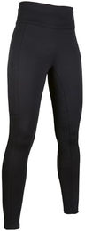HKM Cosy Style Reithose für Damen und Kinder Winter Reitleggings Schwarz 158-164 – Bild 1 von 2