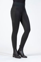 Produktbild von HKM Cosy Style Reitleggings für Damen und Kinder Winter Reithose mit Silikon Vollbesatz aus Polyester
