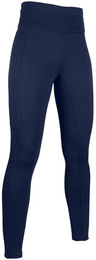 HKM Cosy Style Silikon-Vollbesatz Reitleggings für Kinder Winter Blau Größe 122/128 – Bild 1 von 2