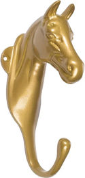 HKM Crochet Pferdekopf Anhänger aus Aluminium in Gold – Bild 1 von 1