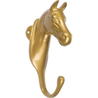 Produktbild von HKM Crochet Pferdekopf Anhänger aus Aluminium in Gold