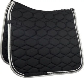 HKM Crystal Fashion Dressur Schabracke für Ponys in Schwarz – Bild 1 von 1