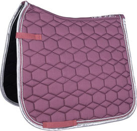 HKM Crystal Fashion Schabracke mit Doppelkordel Dunkellila – Bild 1 von 1