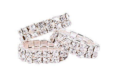HKM Crystal Mähnengummis Weiß One Size – Bild 1 von 3