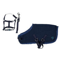 Produktbild von HKM Cuddle Pony Starterset Fleece Dunkelblau