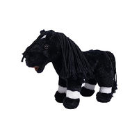Produktbild von HKM Cuddle Pony Stofftier Pony Puppe Schwarz One Size