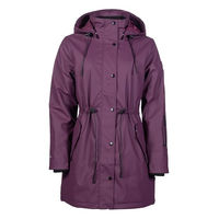 Produktbild von HKM Dallas Reitjacke für Damen in Lila, wasserdicht, Winterjacke aus Polyester, Größe L