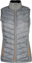 HKM Damen Basel Style Nylon Weste Grau Rosegold XS – Bild 1 von 3