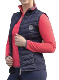 HKM Damen Basel Style Nylonweste aus Polyester in Blau Grösse XL – Bild 1 von 2