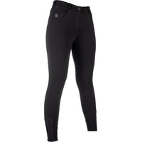 Produktbild von HKM Damen Comfort Style Silikon-Vollbesatz Heizreithose für den Winter, Schwarz, Größe 44