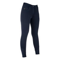 Produktbild von HKM Damen Comfort Style Silikon-Vollbesatz Heizreithose Winter Blau Größe 44