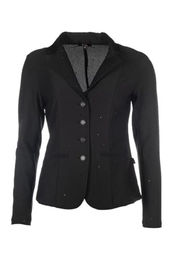 HKM Damen Crystal Turnierjacke Schwarz Größe 48 – Bild 1 von 5