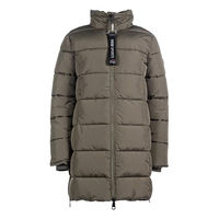 Produktbild von HKM Damen Dakota Reitjacke aus Polyester in Beige Größe L wasserabweisend für den Winter