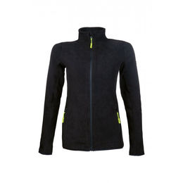 Produktbild von HKM Damen Fleecejacke Anna Schwarz XL