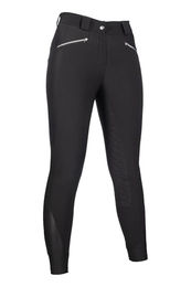 HKM Damen Harbour Island Reitleggings mit Silikon-Vollbesatz Schwarz Größe 40/42 – Bild 1 von 2