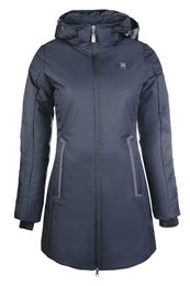HKM Damen Heizmantel Elegant Style Blau Wasserabweisend Größe M – Bild 1 von 3