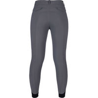 Produktbild von HKM Damen Heizreithose Keep Warm Style mit Silikon-Vollbesatz und Fleece-Futter, Grau, Größe 40