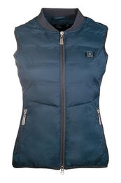 HKM Damen Heizweste Comfort Temperature Style Blau Grösse L – Bild 1 von 4