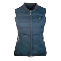 Produktbild von HKM Damen Heizweste Comfort Temperature Style Blau Grösse L