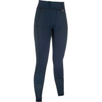 Produktbild von HKM Damen Juna Reitleggings mit Silikon-Vollbesatz in Blau