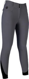 Produktbild von HKM Damen Keep Warm Style Silikon-Vollbesatz Heizreithose Winter Grau Größe 38