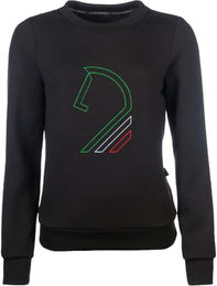 HKM Damen Livigno Horse Head Sweatshirt Schwarz XXL – Bild 1 von 10