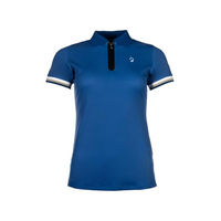 Produktbild von HKM Damen Poloshirt Amalfi Blau Größe L
