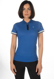 HKM Damen Poloshirt Amalfi Blau Größe S – Bild 1 von 4