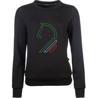 Produktbild von HKM Damen Pullover Amalfi Horse Head Beige Schwarz Grösse L