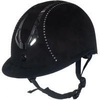 Produktbild von HKM Damen Reithelm Illusion Diamond Schwarz 52-54 cm