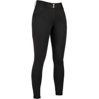Produktbild von HKM Damen Reithose Ari mit Silikon-Kniebesatz Schwarz Größe 44