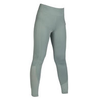 Produktbild von HKM Damen Reithose Harbour Island Silikon-Vollbesatz Grün Größe 40/42