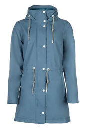 HKM Damen Reitjacke Ohio Blau Waterproof Fleece Winter Größe M – Bild 1 von 9