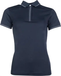 HKM Damen Reitpolo Catherine Blau XXL – Bild 1 von 9