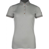 Produktbild von HKM Damen Reitshirt Glamour Style in Grau und Rosegold Grösse XS