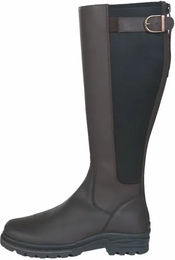HKM Damen Reitstiefel aus Leder für den Winter in Braun Größe 36 – Bild 1 von 1