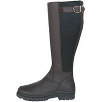 Produktbild von HKM Damen Reitstiefel aus Leder für den Winter in Braun Größe 40