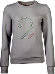 HKM Damen Sweatshirt Livigno Horse Head Grau XXL – Bild 1 von 9