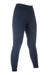 HKM Damen Tabea Leggings mit Silikon-Vollbesatz Dunkelblau Größe 32 W – Bild 1 von 1