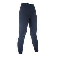 Produktbild von HKM Damen Tabea Reithose mit Silikon-Vollbesatz Blau Größe 34