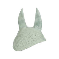Produktbild von HKM Daphne Fliegenhaube mit Zierkordel und Fliegenohren für Warmblut in Pistazie