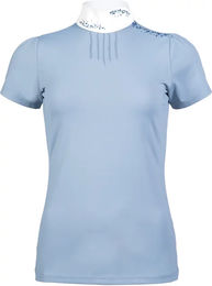 HKM Darya Turnierpolo Damen Blau XXL – Bild 1 von 1